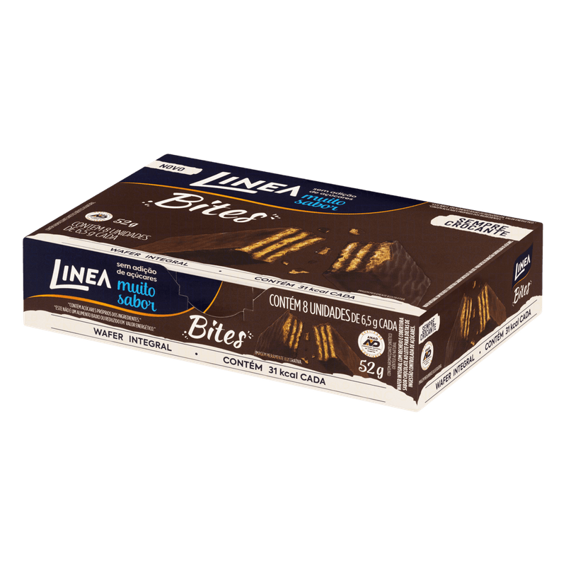 Pack-Chocolate-ao-Leite-Integral-sem-Acucar-Linea-Bites-Caixa-52g-8-Unidades-de-65g-Cada