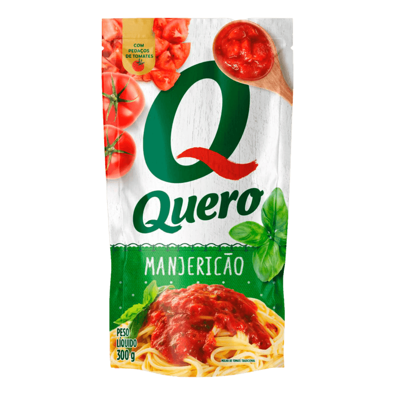 Molho-de-Tomate-com-Pedacos-Tradicional-Manjericao-Quero-Sache-300g