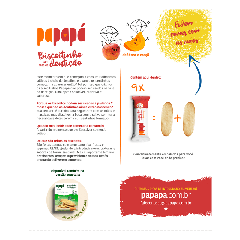 Biscoitinho-para-Denticao-Infantil-de-Arroz-Abobora-e-Maca-Papapa-Caixa-36g