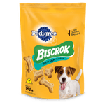 Biscoito-para-Caes-Adultos-Racas-Pequenas-Leite-Pedigree-Biscrok-Pouch-150g