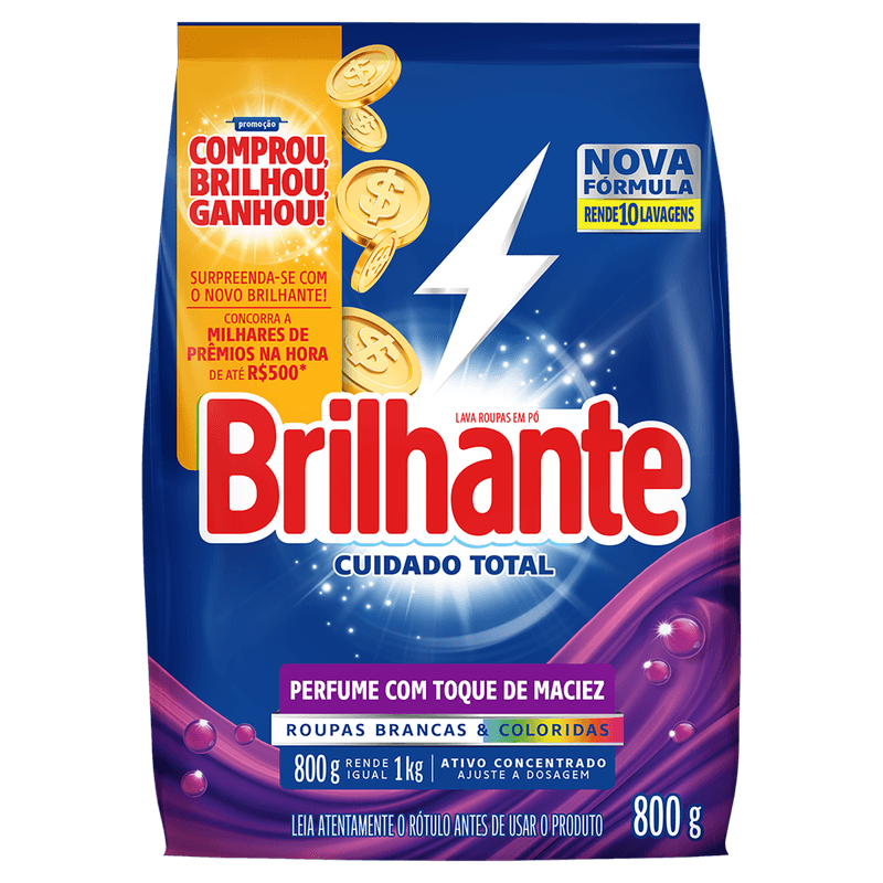 Lava-Roupas-Po-Roupas-Brancas-e-Coloridas-Brilhante-Cuidado-Total-Pacote-800g