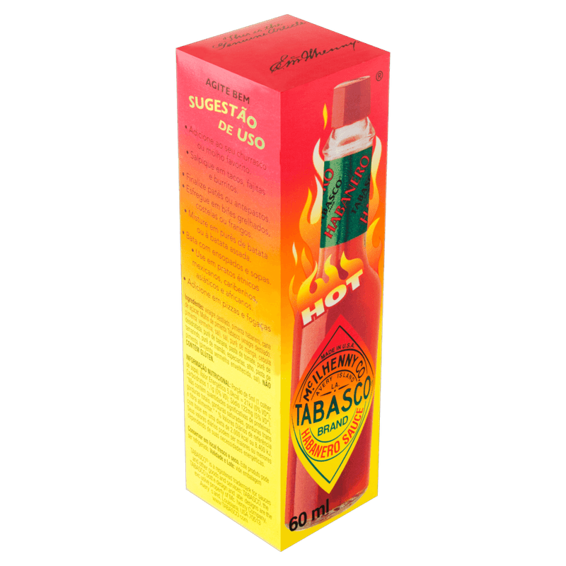 Molho-de-Pimenta-Habanero-Hot-Tabasco-Vidro-60ml