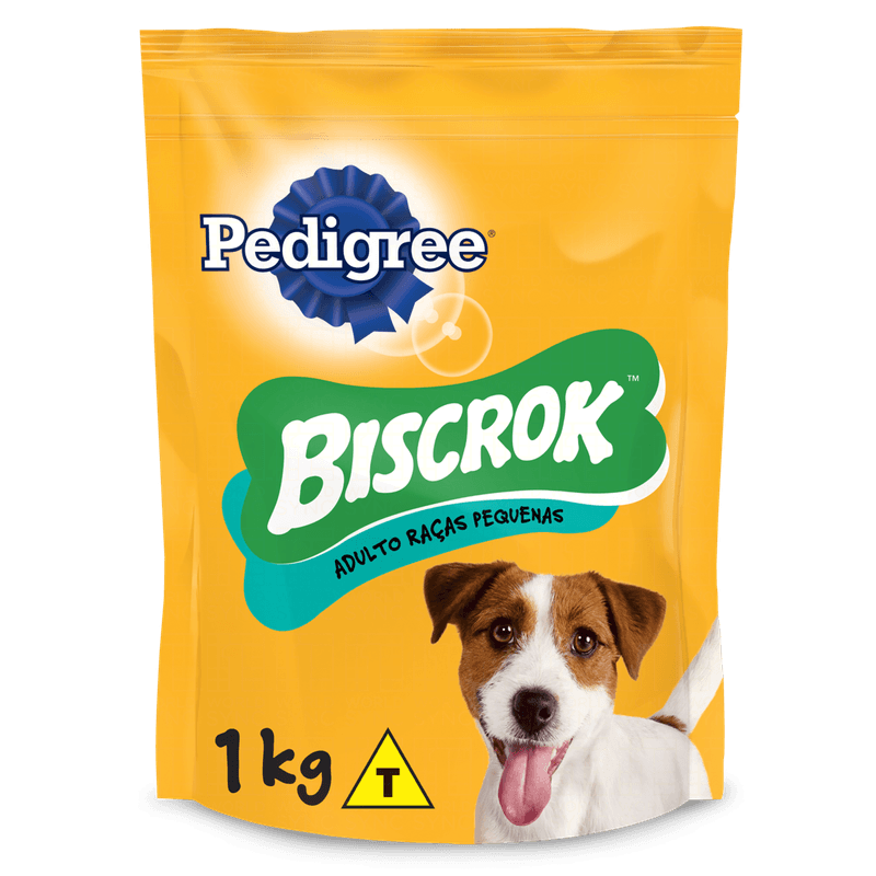 Biscoito-para-Caes-Adultos-Racas-Pequenas-Leite-Pedigree-Biscrok-Pouch-1kg