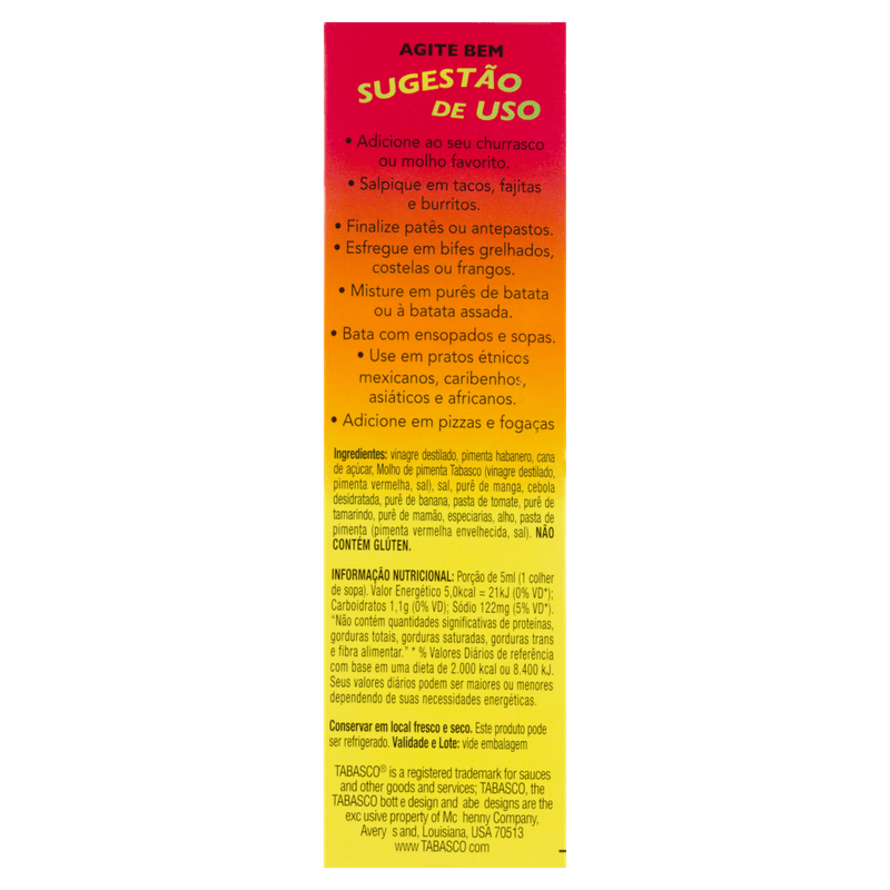 Molho-de-Pimenta-Habanero-Hot-Tabasco-Vidro-60ml