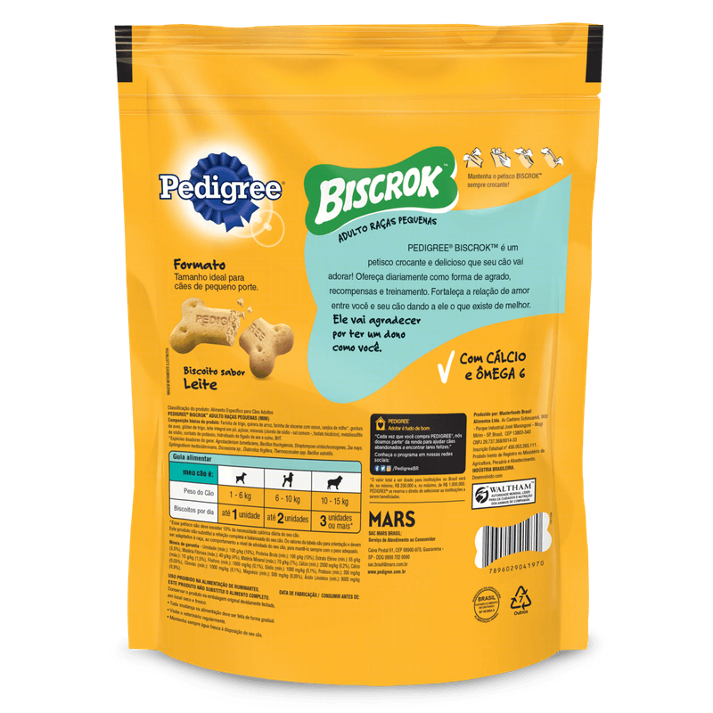 Biscoito-para-Caes-Adultos-Racas-Pequenas-Leite-Pedigree-Biscrok-Pouch-1kg