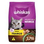 Racao-para-Gatos-Adultos-1--Frango-Whiskas-Melhor-por-Natureza-Pacote-27kg