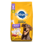 Racao-para-Caes-Adultos-9--Carne-ao-Leite-Pedigree-Nutricao-Essencial-Pacote-101kg