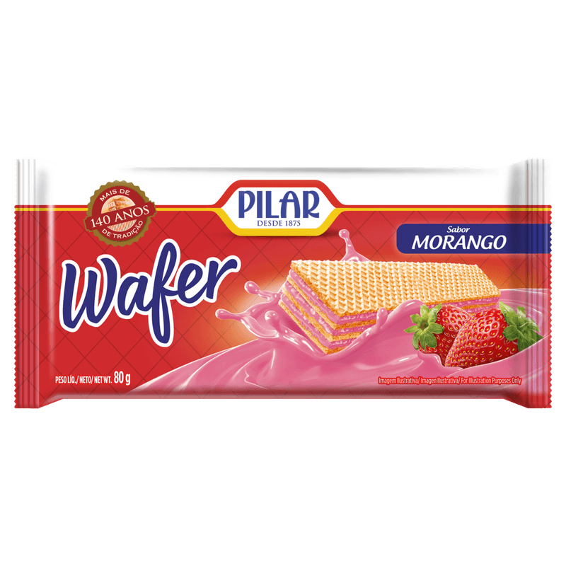 Biscoito-Wafer-Recheio-Morango-Pilar-Pacote-80g