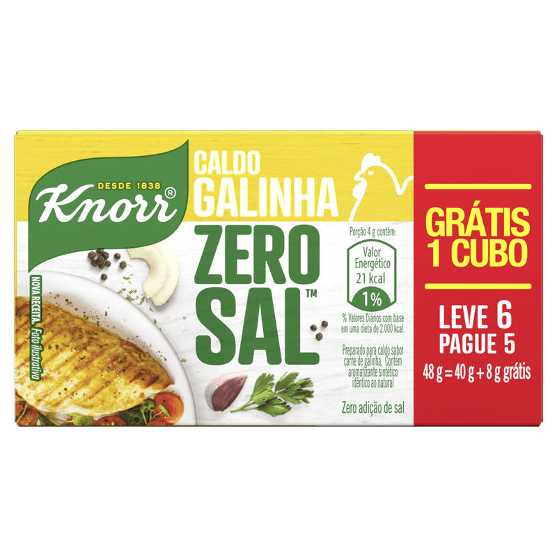 Caldo-em-Tablete-Galinha-Knorr-Zero-Sal-Caixa-48g-Leve-6-Pague-5-Unidades