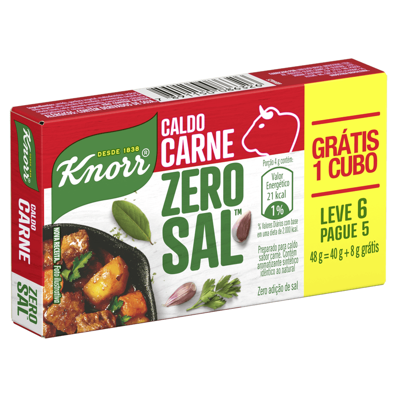 Caldo-em-Tablete-Carne-Knorr-Zero-Sal-Caixa-48g-Leve-6-Pague-5-Unidades