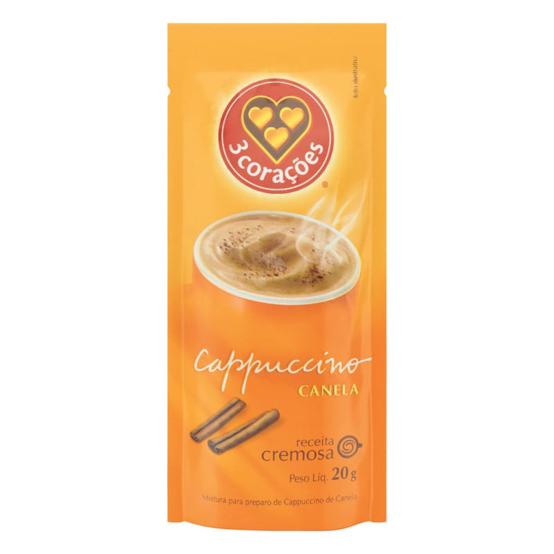 Cappuccino-Soluvel-Canela-3-Coracoes-Sache-20g