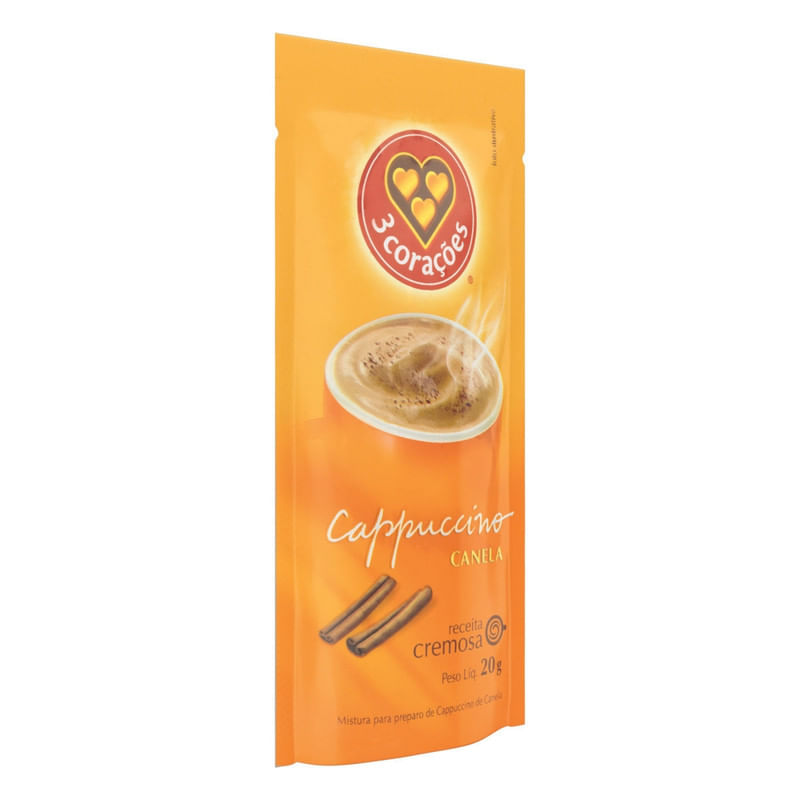 Cappuccino-Soluvel-Canela-3-Coracoes-Sache-20g
