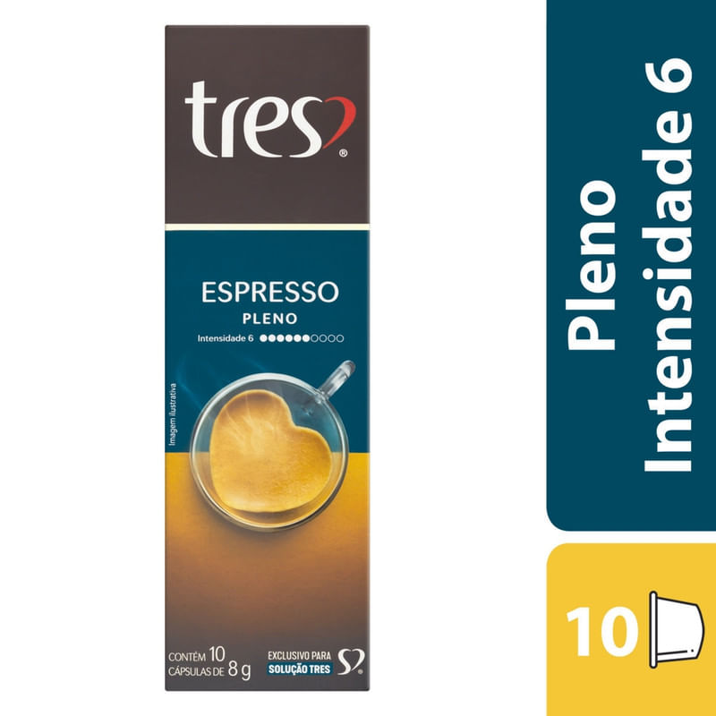 Cafe-em-Capsula-Espresso-Pleno-Tres-Caixa-com-10-Capsulas