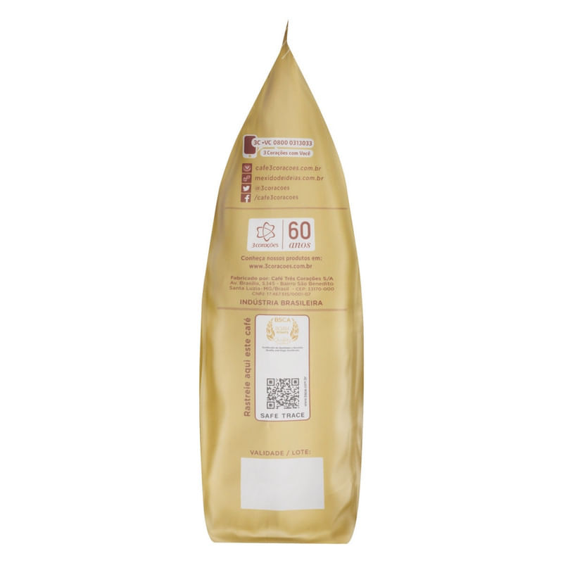 Cafe-Torrado-e-Moido-Sul-de-Minas-Pacote-3-Coracoes-Rituais-250g