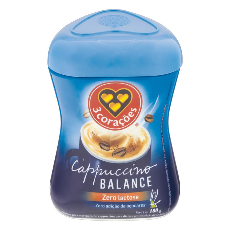 Cappuccino-Soluvel-Zero-Lactose-3-Coracoes-Balance-Pote-180g