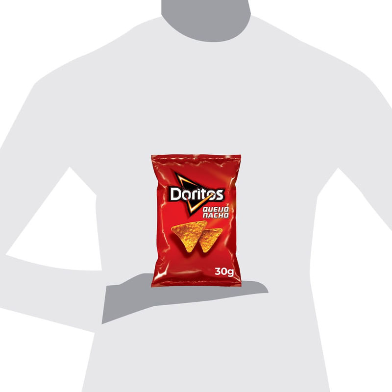 Salgadinho De Milho Queijo Nacho Doritos Pacote 30g