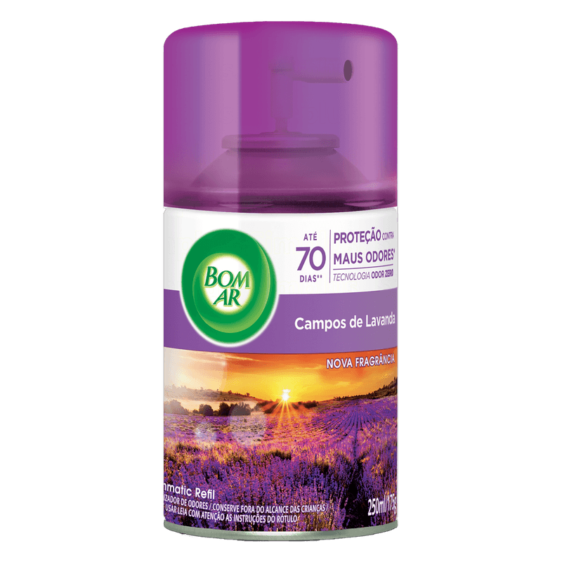 Neutralizador-de-Odores-Campos-de-Lavanda-Freshmatic-Bom-Ar-250ml-Refil