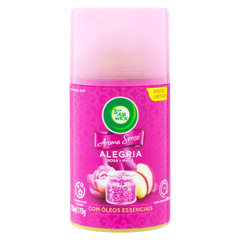 Purificador-de-Ar-Bom-Ar-Aroma-Sense-Alegria-Air-Wick-Refil-Spray-150ml