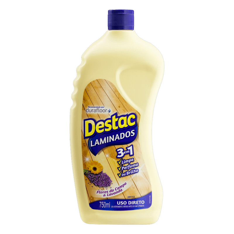 Limpador-para-Pisos-Laminados-Uso-Direto-3-em-1-Flores-do-Campo---Lavanda-Destac-Squeeze-750ml