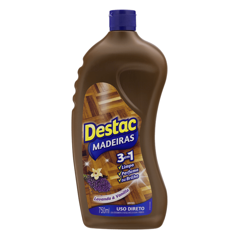 Limpador-para-Pisos-de-Madeira-Lavanda---Vanilla-Destac-Frasco-750ml