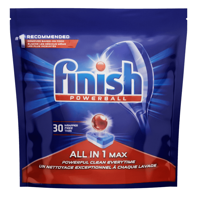 Detergente-Tablete-para-Maquina-de-Lavar-Loucas-Finish-Powerball-All-In-1-Max-Pacote-510g-com-30-Unidades