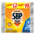 Repelente-Eletrico-Pastilha-SBP-Pacote-Leve-12-Pague-10-Unidades-Refil