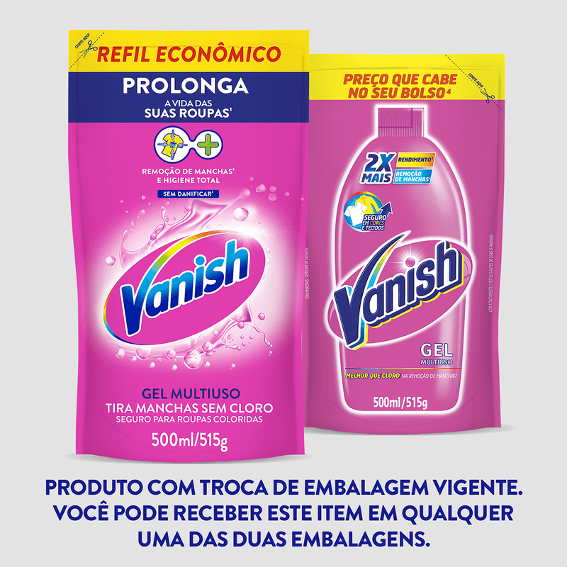 Tira-Manchas-Gel-Multiuso-sem-Cloro-Vanish-Pink-Sache-500ml-Refil