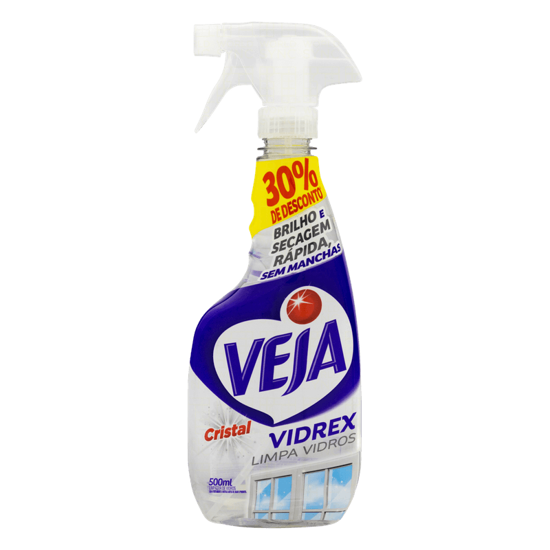 Limpa-Vidro-Liquido-Cristal-Veja-Vidrex-500ml-Borrifador