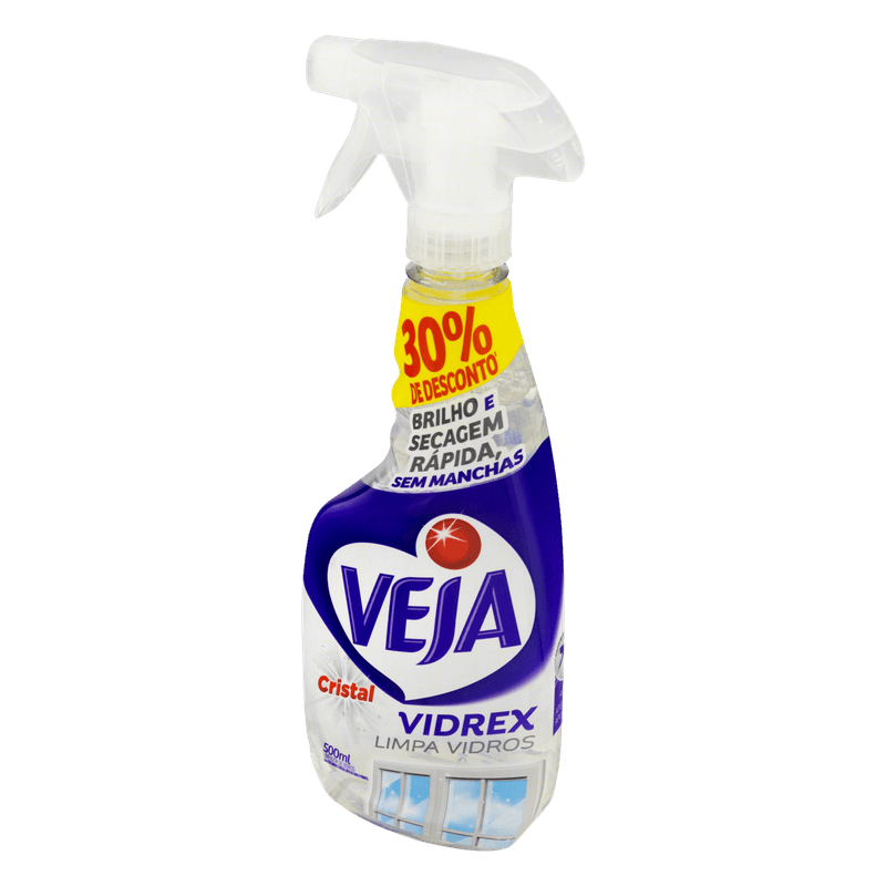 Limpa-Vidro-Liquido-Cristal-Veja-Vidrex-500ml-Borrifador