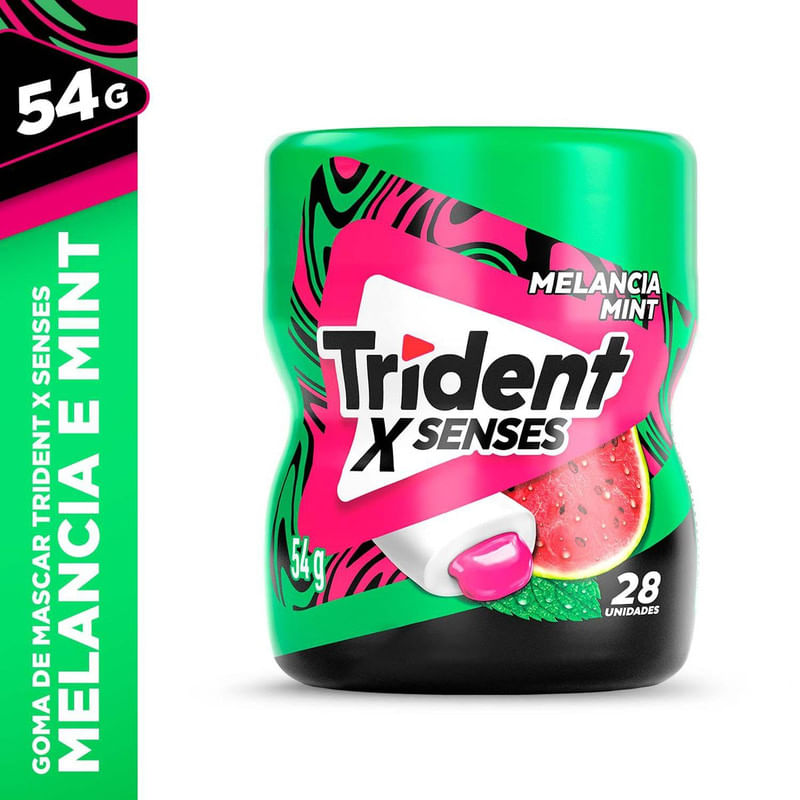 Goma-de-Mascar-Melancia-Mint-Trident-X-Senses-Pote-54g