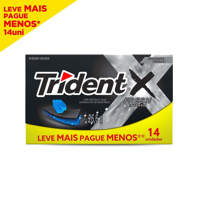 Goma-de-Mascar-Menta-Forte-Zero-Acucar-Trident-Xfresh-Envelope-252g