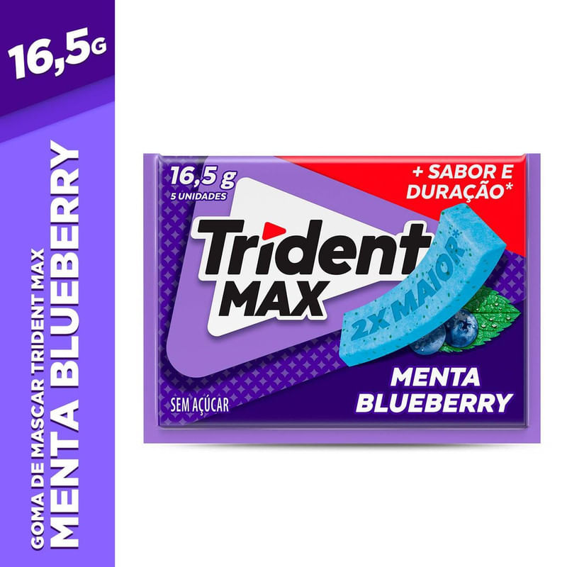 Goma-de-Mascar-Sabor-Menta-Blueberry-Zero-Acucar-Trident-Envelope-165g-5-Unidades