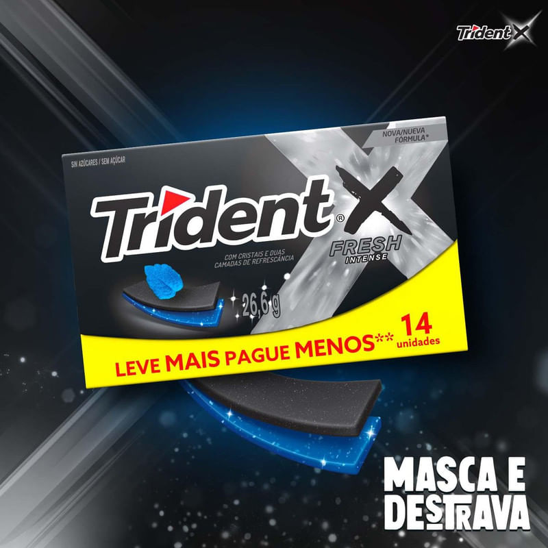 Goma-de-Mascar-Menta-Forte-Zero-Acucar-Trident-Xfresh-Envelope-252g