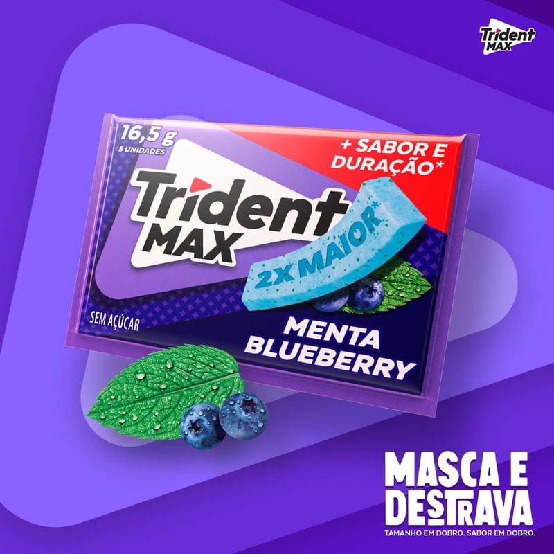 Goma-de-Mascar-Sabor-Menta-Blueberry-Zero-Acucar-Trident-Envelope-165g-5-Unidades