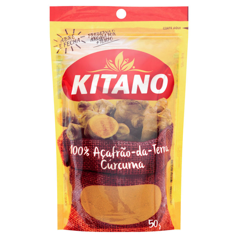 Acafrao-da-Terra-Kitano-Pacote-50g
