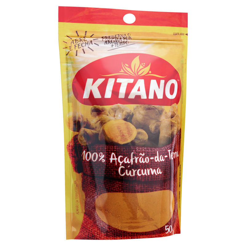 Acafrao-da-Terra-Kitano-Pacote-50g