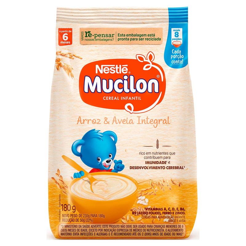 Mistura-para-Bebida-Lactea-Mucilon-Arroz-e-Aveia-Integral-Nestle-Pacote-180g
