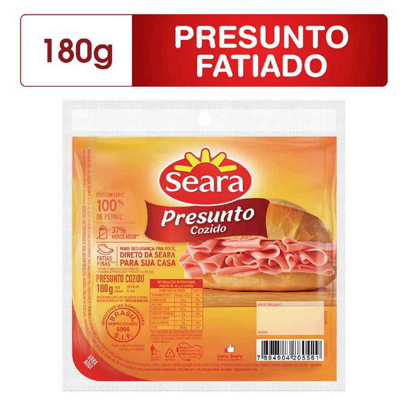 Presunto-Fatiado-Seara-Cartela-180g
