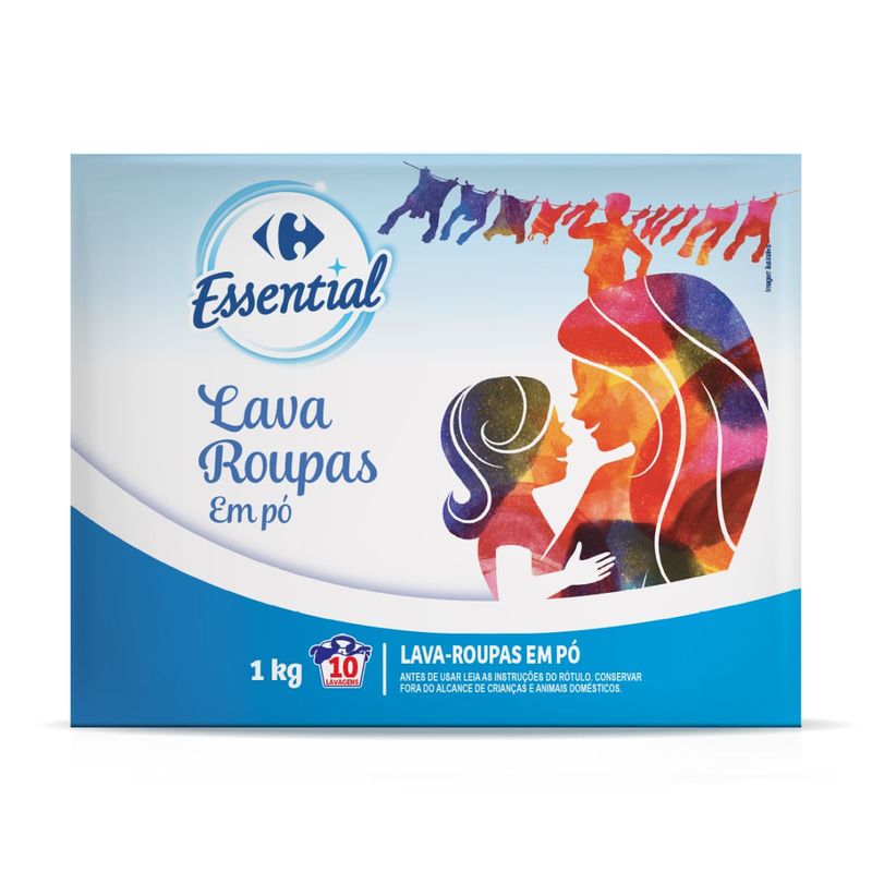 Lava-Roupas-em-Po-Carrefour-Essential-Caixa-1kg