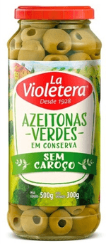 Azeitona-Verde-Sem-Caroco-La-Violetera-Vidro-300g