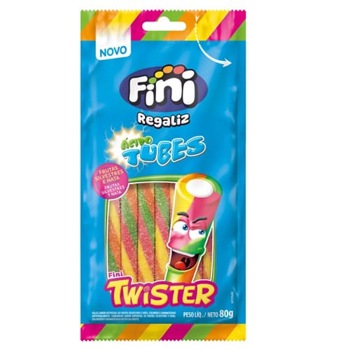 Bala-de-Gelatina-Acido-Tubes-Twister-Fini-Pacote-80g