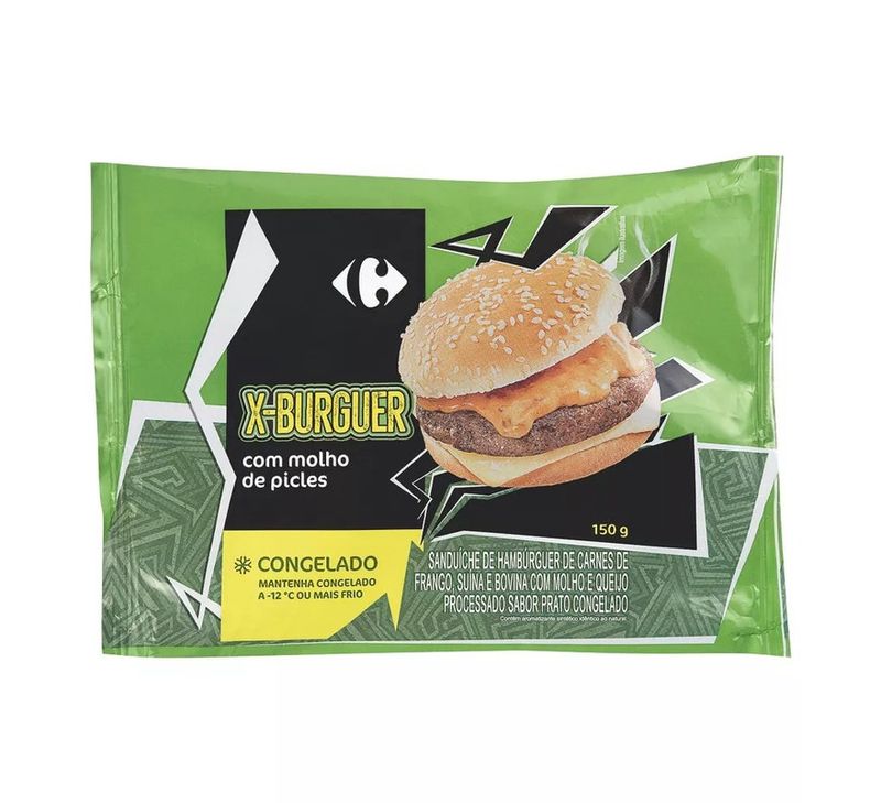 Sanduiche-X-Burguer-Carne-com-Queijo-Congelado-Carrefour-Pacote-150g