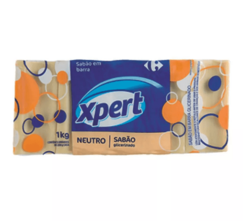 Sabao-em-Barra-Glicerinado-Xpert-Carrefour-Pacote-1kg