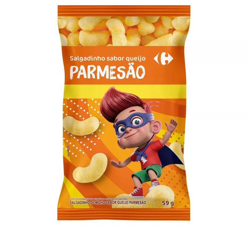 Salgadinho-de-Milho-Lua-Queijo-Parmesao-Carrefour-Pacote-59g