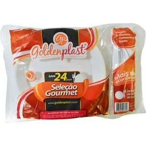 Kit-Descartavel-para-Churrasco-Goldenplast-Pacote-24-Unidades