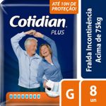 Fralda-Incontinencia-Urinaria-G-Cotidian-Plus-Pacote-com-8-Unidades