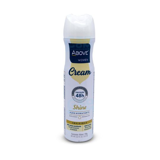 Desodorante-Feminino-Cream-Shine-Above-Aerossol-150ml