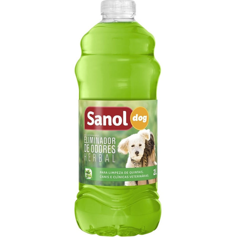 Eliminador-de-Odores-Herbal-Sanol-Dog-Galao-2l