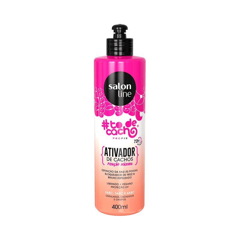 Ativador-de-Cachos-Fixacao-Maxima-Profix-To-de-Cacho-Salon-Line-Frasco-400ml