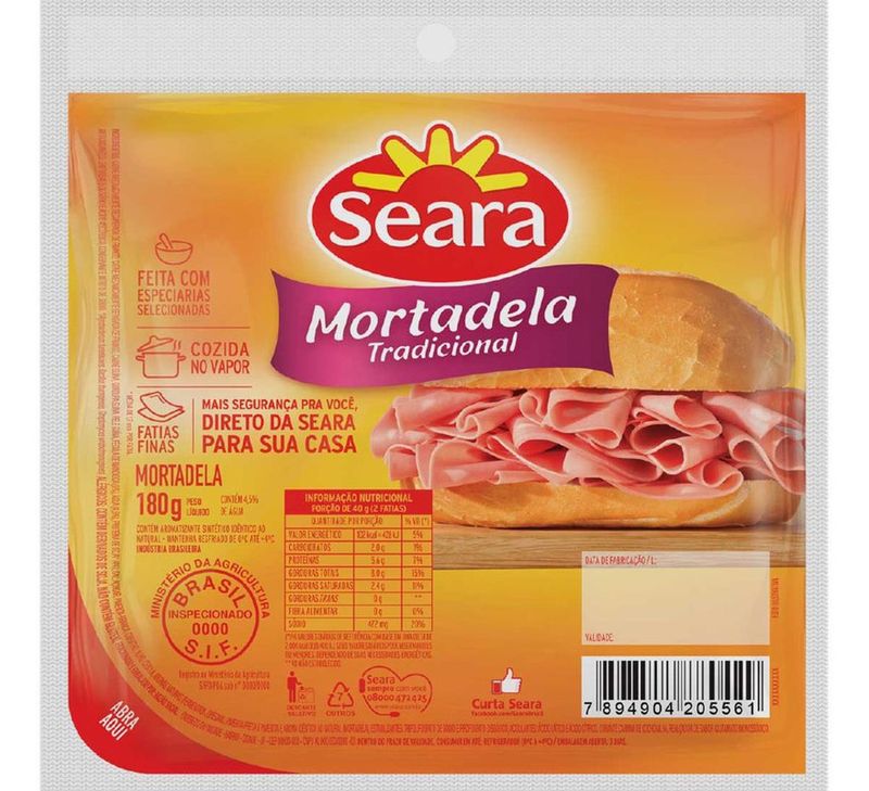 Mortadela-Fatiada-Seara-Cartela-180g